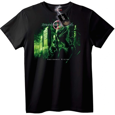 NOONEBRAND Тениска HIDEOUS CITY скелет - S, Black