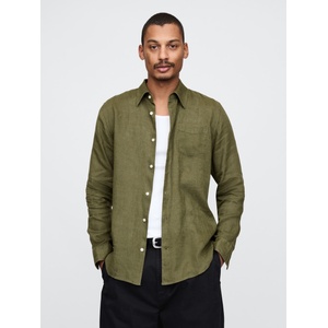 GAP Ленена риза GAP GAP | Zelen | МЪЖЕ | XL