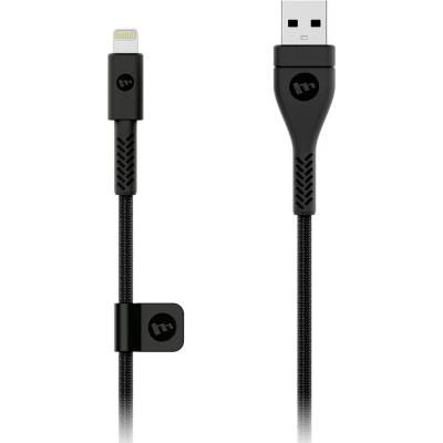 mophie Pro Lightning Kevlar Cable - Lightning кабел с оплетка от кевлар за iPhone, iPad и устройства с Lightning порт (300 см)