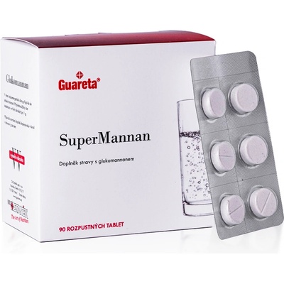 Guareta SuperMannan rozpustné 1000 mg 90 tablet
