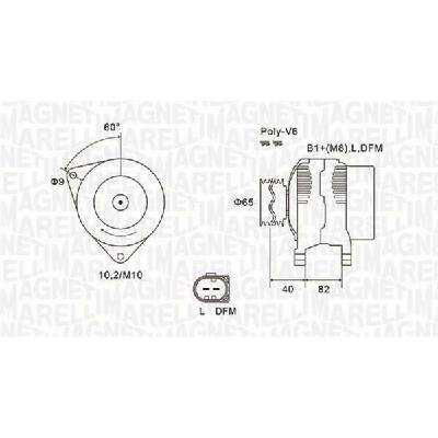 MAGNETI MARELLI generátor 063731746010
