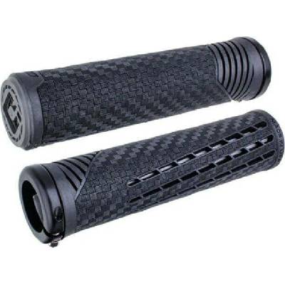 ODI MTB CF v2.1 Lock-On MTB Closed End Pearl Black Graphite