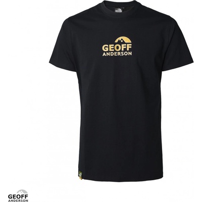 Geoff Anderson tričko Organic Tee black Orange Logo – Zboží Dáma