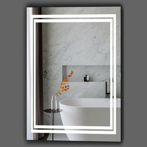 Lidiya Mirror Огледало за баня LED осветление LM Radiance Veil 700×800мм
