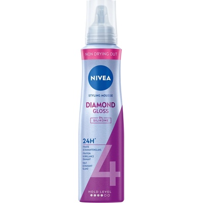 Nivea Diamond Gloss Care penové tužidlo 150 ml
