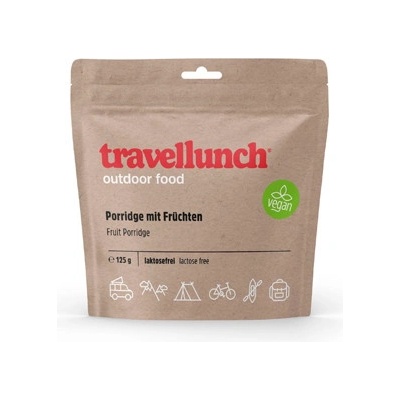 Travellunch Kaše s ovocem 10 x 125 g