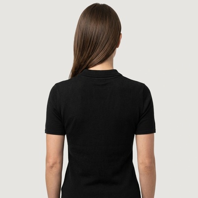 GymBeam Dámske Tričko Polo Black