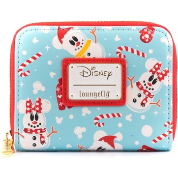 Loungefly Портмоне Loungefly Disney: Mickey Mouse - Snowman Mickey & Minnie (070510)