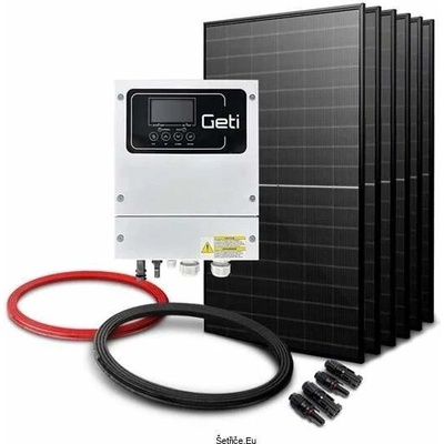 GETI sada pro ohřev vody GWH02D 2700W 6x PV TRINA