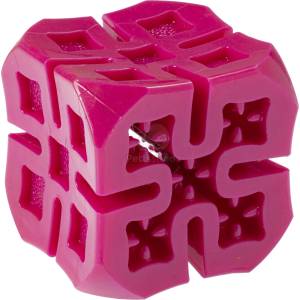 Gimborn GimDog Crazy Cube - интерактивни гумени кубчета за кучета. Червено