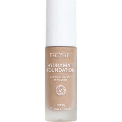 Gosh copenhagen Hydramatt Foundation make-up pro smíšenou pleť 012N Medium Dark 30 ml