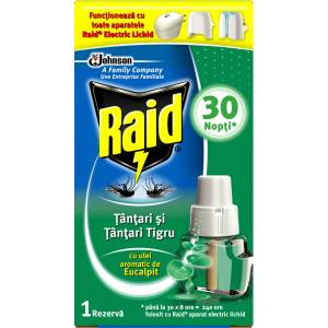 Raid Пълнител за електрически изпарител, Евкалипт
