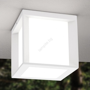 Orion - Външно осветително тяло HENRY 1xE27/15W/230V 16x16 cm IP44 бяло (OR0404)