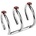 Piercing ucha 06-RED