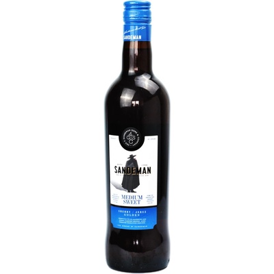 Sandeman Medium Sweet Sherry 15% 0,75 l (holá láhev) – Zboží Mobilmania