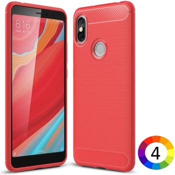 Image 1 of Xiaomi Redmi S2 / Y2 Удароустойчив Carbon Fiber Калъф и Протектор