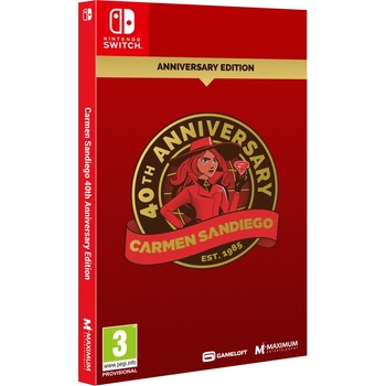 Maximum Entertainment Carmen Sandiego [40th Anniversary Edition] (Switch)