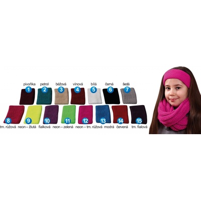 Pletex 497 dámská pletená 11 neon zelená