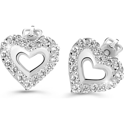 Cutie Jewellery - diamonds Náušnice DZ60213 na šroubek ze zlata s diamanty