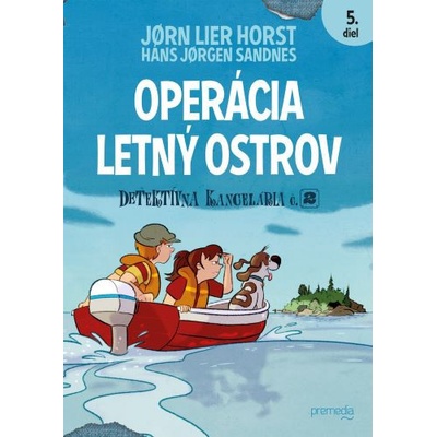 Operácia Letný ostrov - Jorn Lier Horst, Hans Jorgen Sandnes ilustrátor