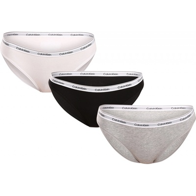 Calvin Klein 3PACK dámske nohavičky viacfarebné (QD5207E MPI)