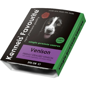 Kennels' Favourite krmivo v hliníkových kapsičkách Venison / Mäso z jeleňa 395 g