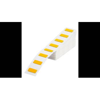 Brady M6-08-7593-YL / 312041, Етикети за подмяна на гравирани табели, 19 mm x 48 mm (312041)