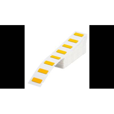 Brady M6-08-7593-YL / 312041, Етикети за подмяна на гравирани табели, 19 mm x 48 mm (312041)