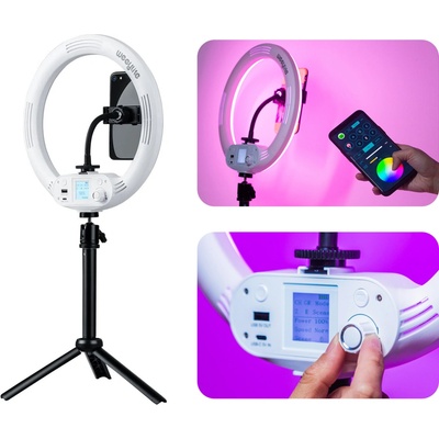 Viltrox Weeylite WE-9 RGB barevné kruhové 10" – Zboží Živě