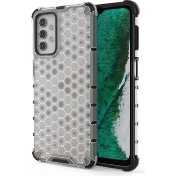 Izmael Honeycomb брониран калъф със силиконова рамка за Samsung Galaxy A32 5G - Прозрачен KP10001 (10001)