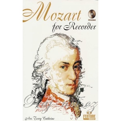 MOZART FOR RECORDER 11 skladieb pre zobcovú flautu
