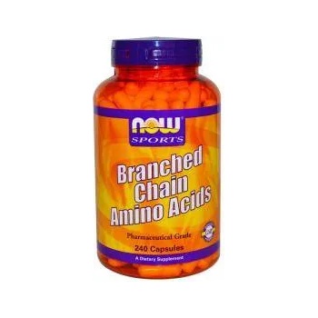 NOW Аминокиселини - Branched Chain Amino Acids - 240 капсули - NOW FOODS, NF0054