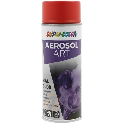 Dupli Color ART farba v spreji 400 ml RAL 3000 Ohnivá červená polomatná