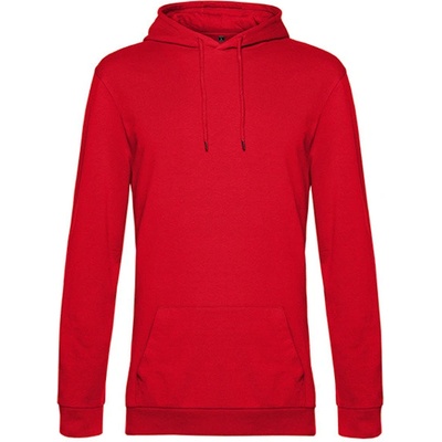 B&C Unisex mikina WU03W Red