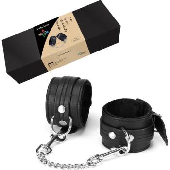 Image 1 of Маншети за китки, мека подплата - Bond Wrist Cuffs Black (LIEBESE037)