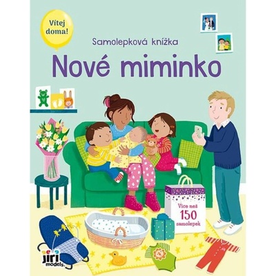 Samolepková knížka nové miminko
