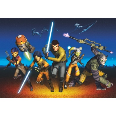 Komar 8-486 Obrazová fototapeta Star Wars Rebels Run rozměry 368 x 254 cm