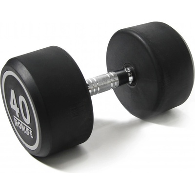 IRONLIFE Jednoruční činka pogumovaná 40 kg
