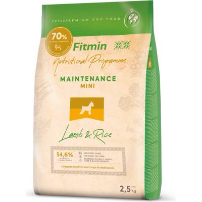 Dibaq Fitmin Mini Lamb & Rice храна за дребни кучета 2, 5 kg