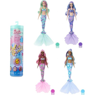 Barbie Color Reveal Mořská panna 4. série