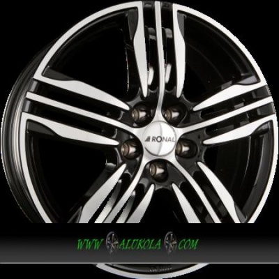 Ronal R57 7,5x19 5x108 ET45 black polished – Hledejceny.cz