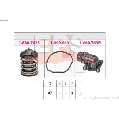 Termostat, chladivo EPS 1.880.763K (1880763K)