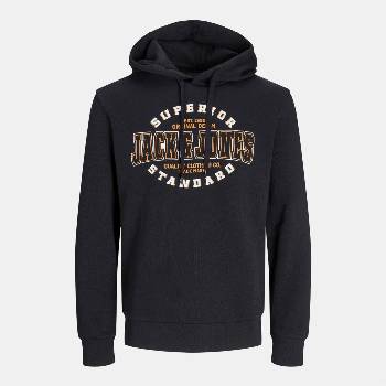 JACK & JONES Суичър Jack and Jones Plus Size Logo Hoodie - Black