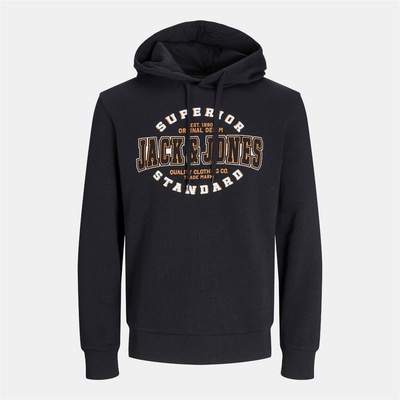 JACK & JONES Суичър Jack and Jones Plus Size Logo Hoodie - Black
