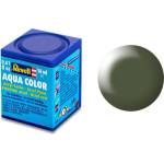 Revell Акрилна боя, Revell, Aqua Color, Копринено маслинено зелено, 18 мл (R36361)
