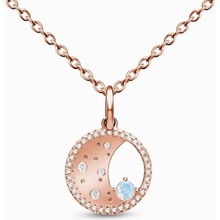 Royal Fashion 14k zlato vermeil GU-DR22121N-ROSEGOLD-MOONSTONE