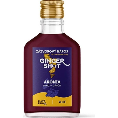 Ginger shot Arónia med + citrón 200 ml