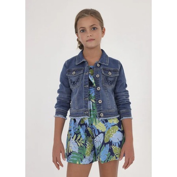 Image 1 of MAYORAL Дънково яке тъмен деним с джобове за момиче Майорал