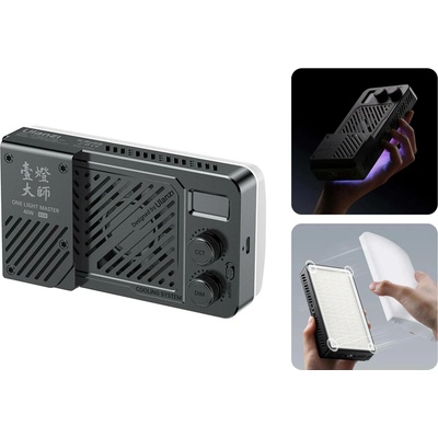 Ulanzi P40 RGB výkonné 40W mini LED světlo CRI96+ / 5000mAh baterie / USB-C nabíjení