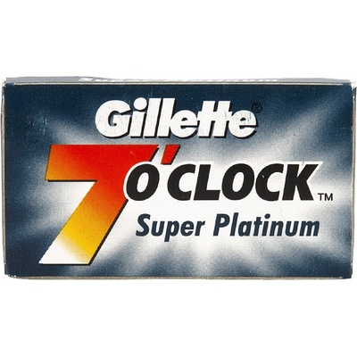 Gillette 7 O'Clock Super Platinum 5 ks